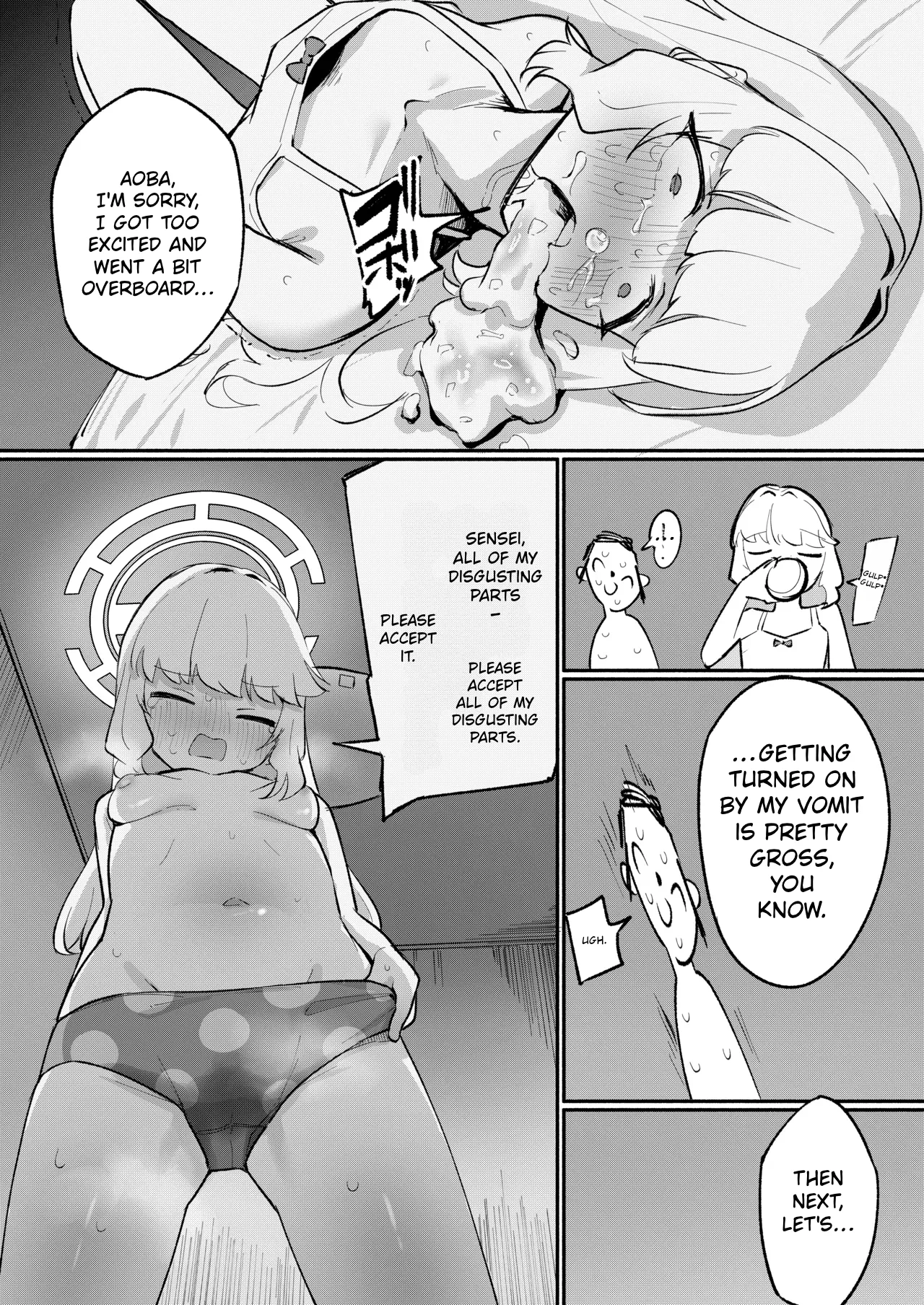 Aoba wa Sensei Izonshou EX | Aoba’s Sensei Addiction EX — preview page 15