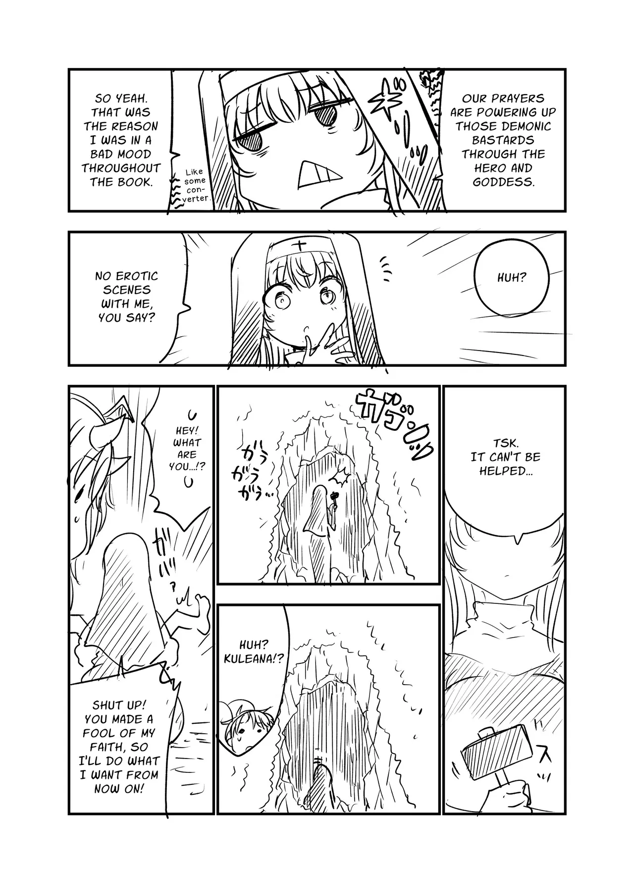 Sayonara Yuusha-sama ~Doukutsu no Naka de Minogashita Mamono Oppai ni Haiboku~ | Goodbye Hero ~defeated by the busty cave dwelling monsters that he showed mercy~ – Chapter 1 – page 25