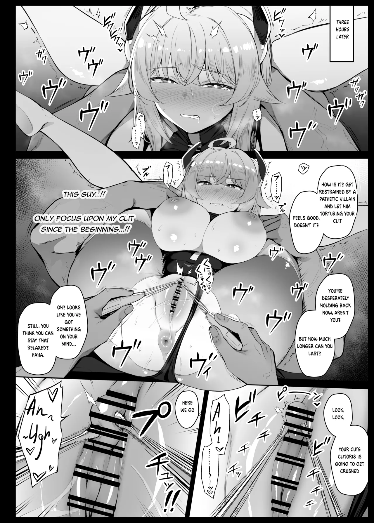 Heroine who gets caught by a villain and subjected to clitoral torture series EP1-6 — preview page 5