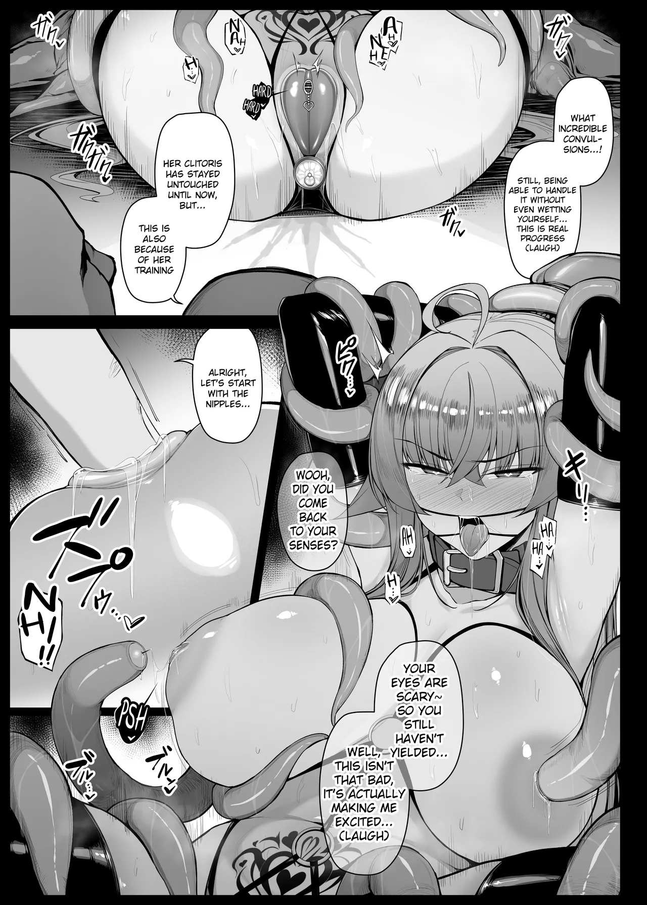 Heroine who gets caught by a villain and subjected to clitoral torture series EP1-6 – Chapter 1 – page 50