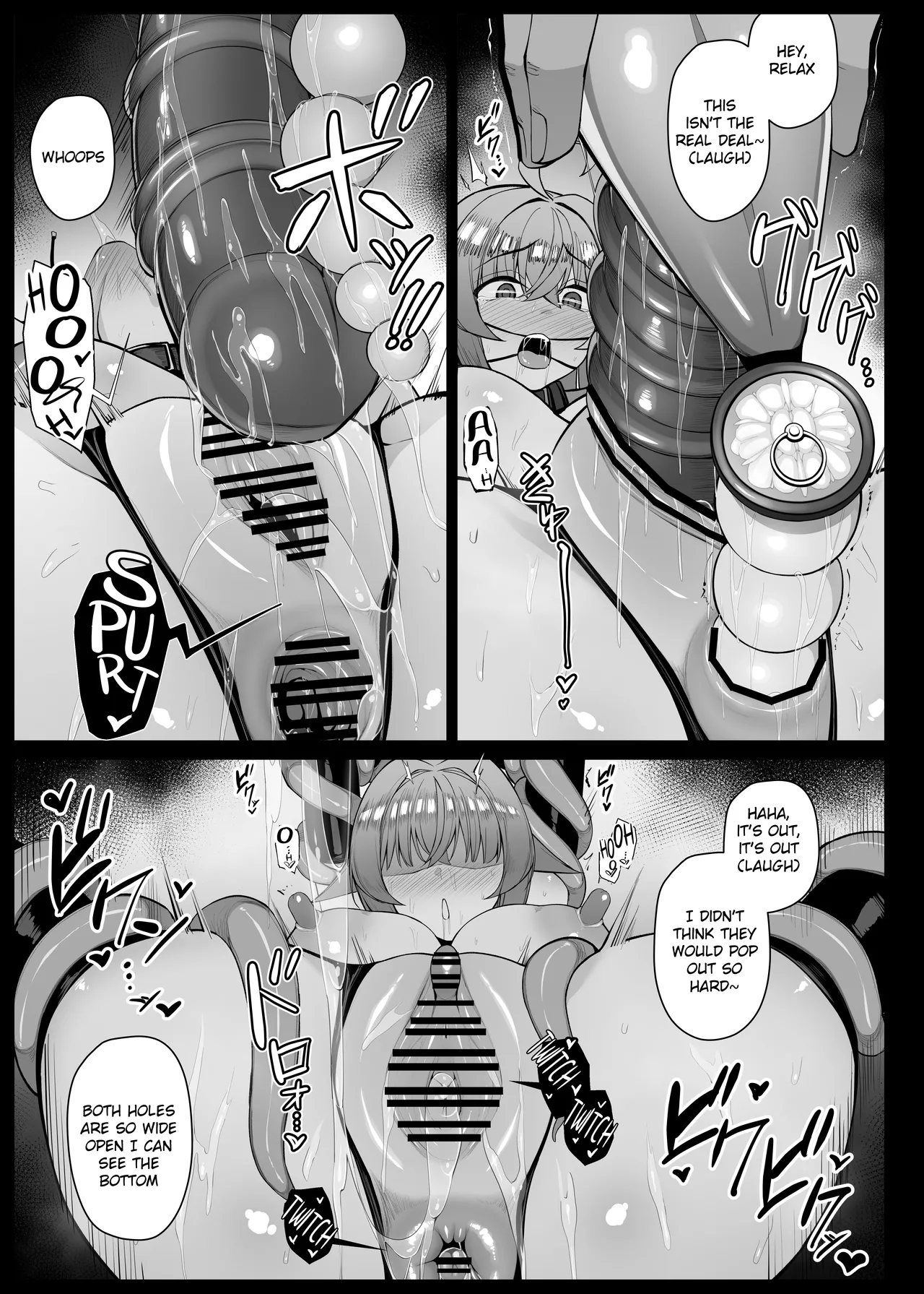 Heroine who gets caught by a villain and subjected to clitoral torture series EP1-6 – Chapter 1 – page 54