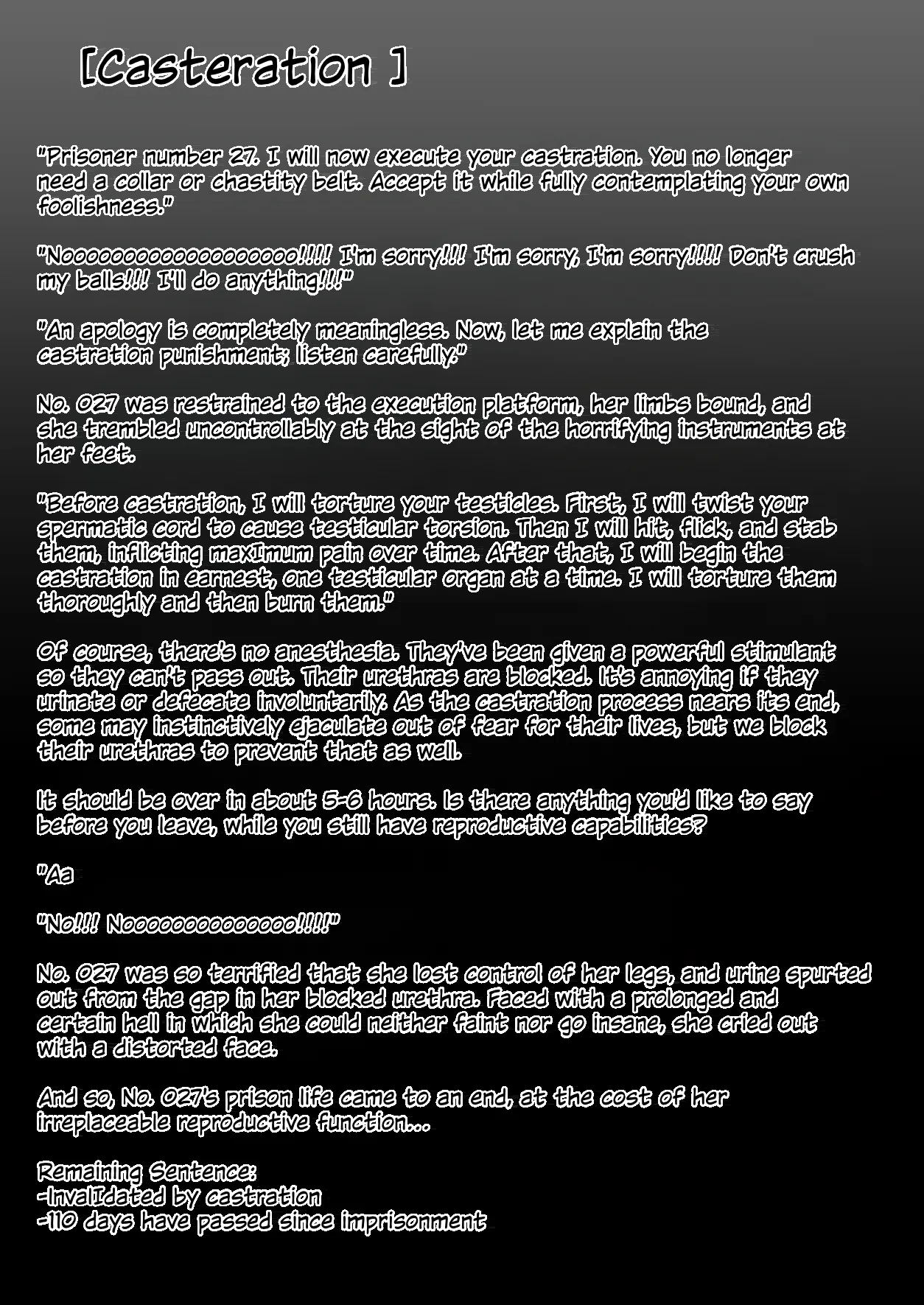 Futanari Kousei Kangoku | Futanari Rehabilitation Prison – Chapter 1 – page 27