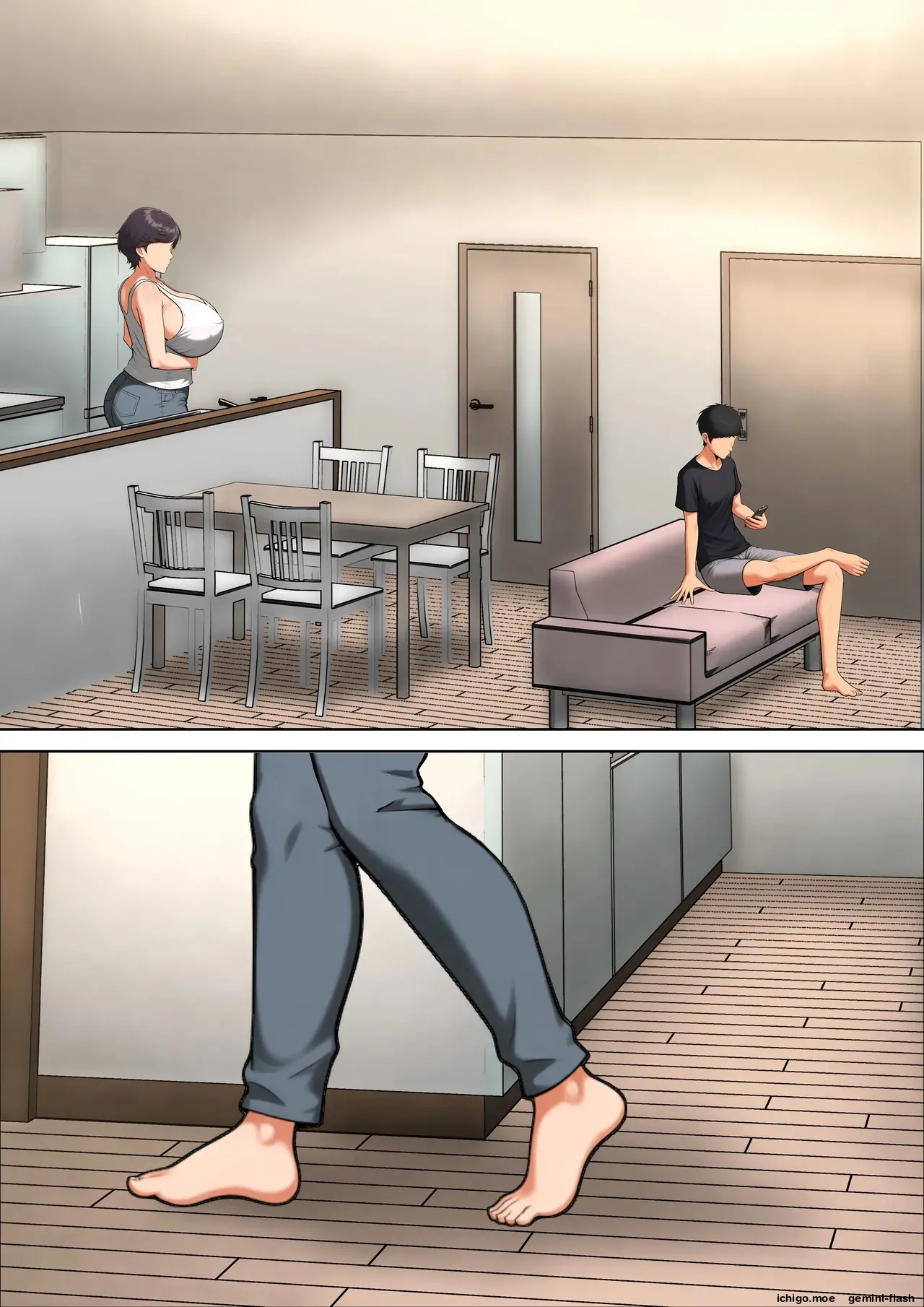 Shikatanaku Kaa-chan to Sex Shimasu 9 — preview page 9