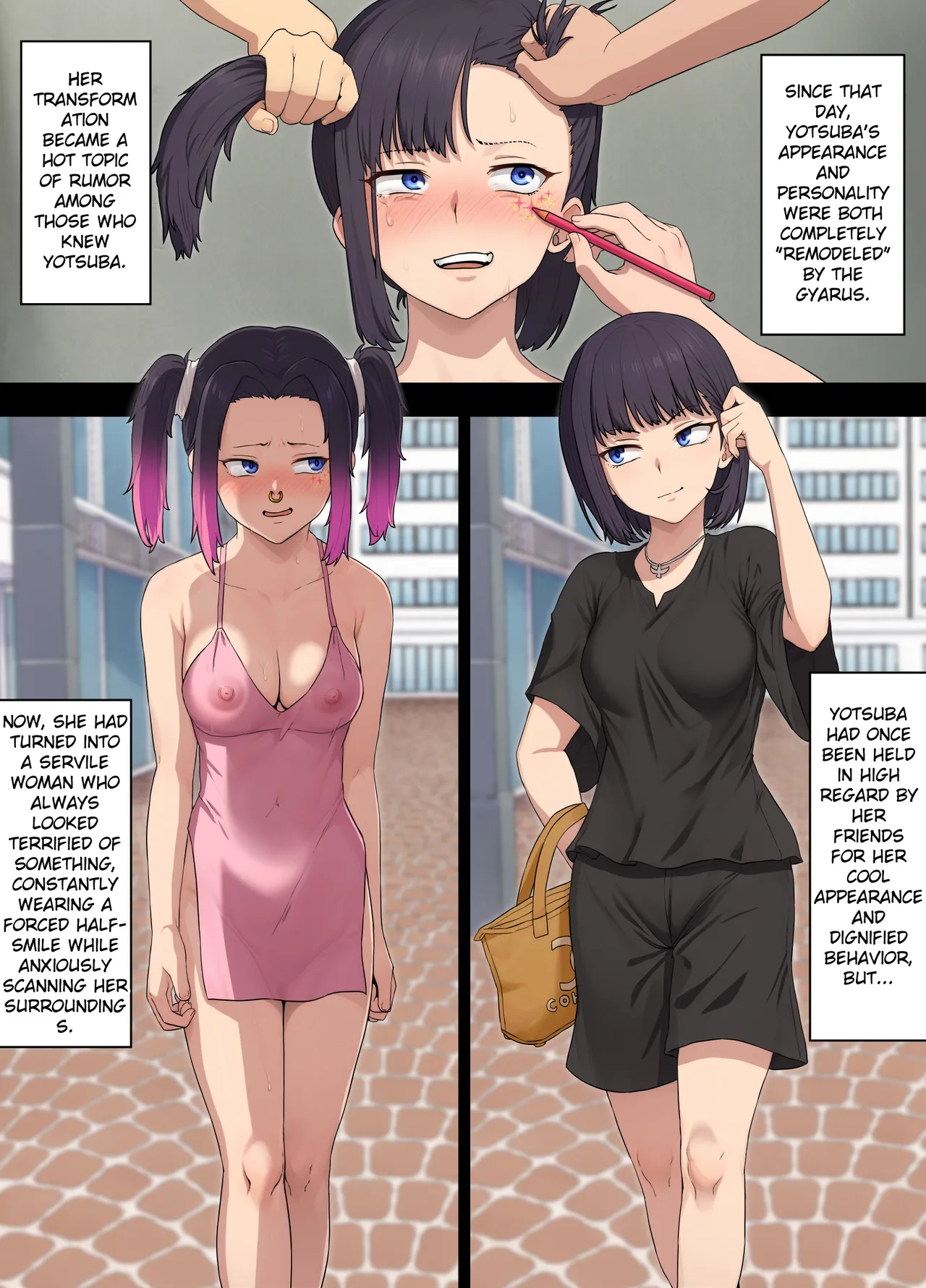 Yotsuba Rinzen to Buzama no Kousaten ~Furyou Gal ni Chingei o Shikomare, Songen o Ushinau Cool Joshidaisei~ — preview page 19