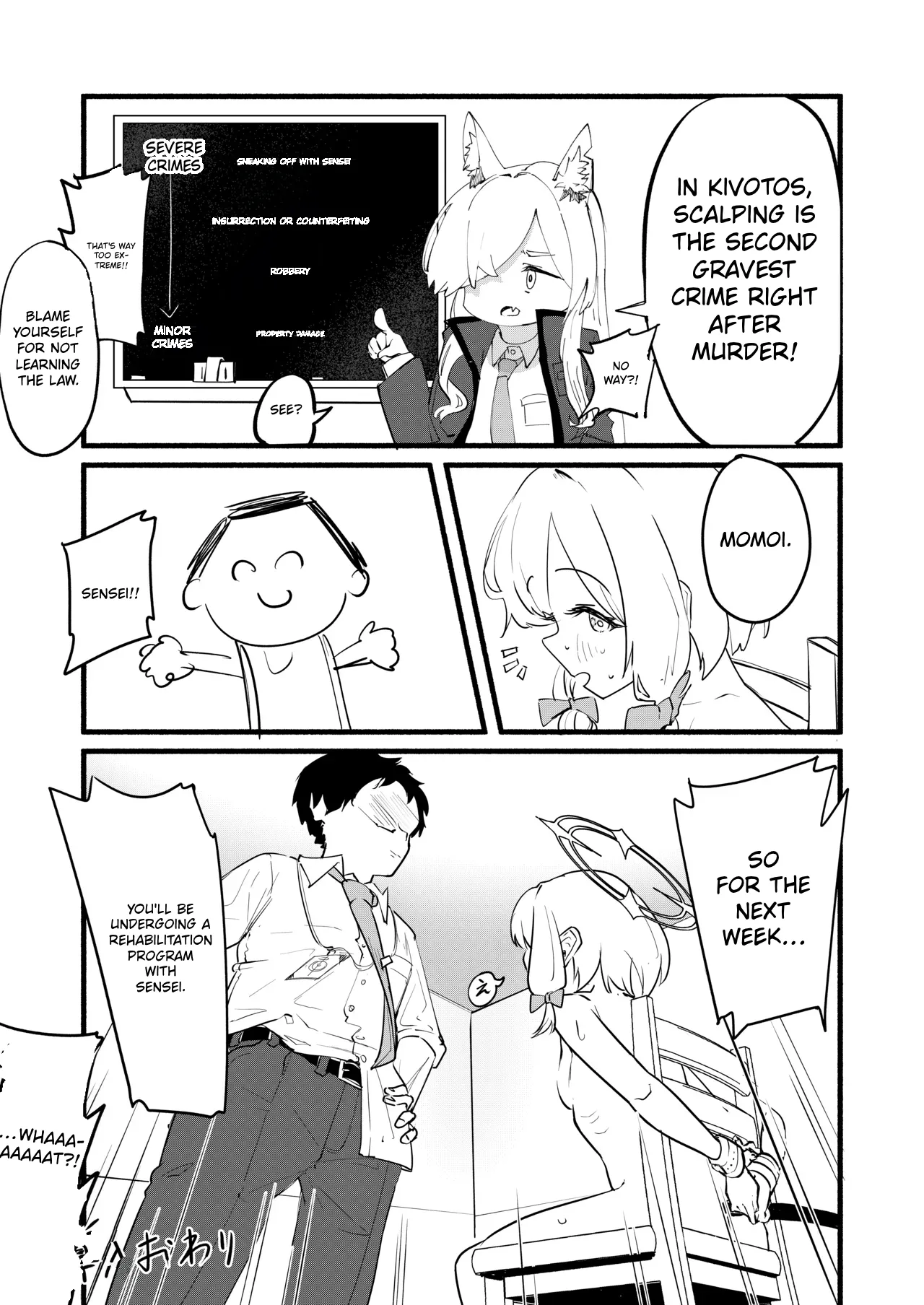 Saiba Momoi no Kousei Program | Momoi Saiba’s Rehabilitation Program — preview page 8