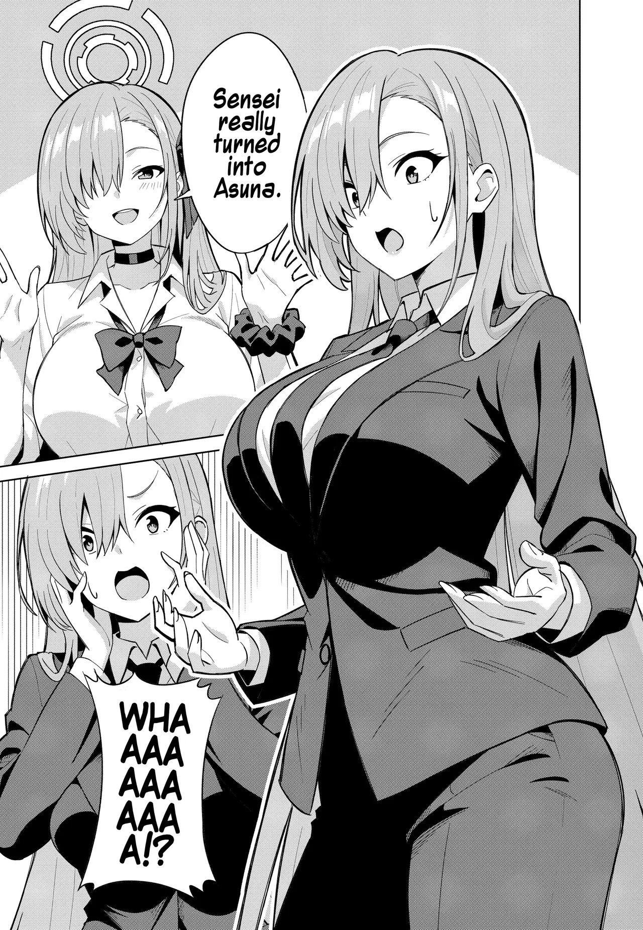 Asuna Change — preview page 9