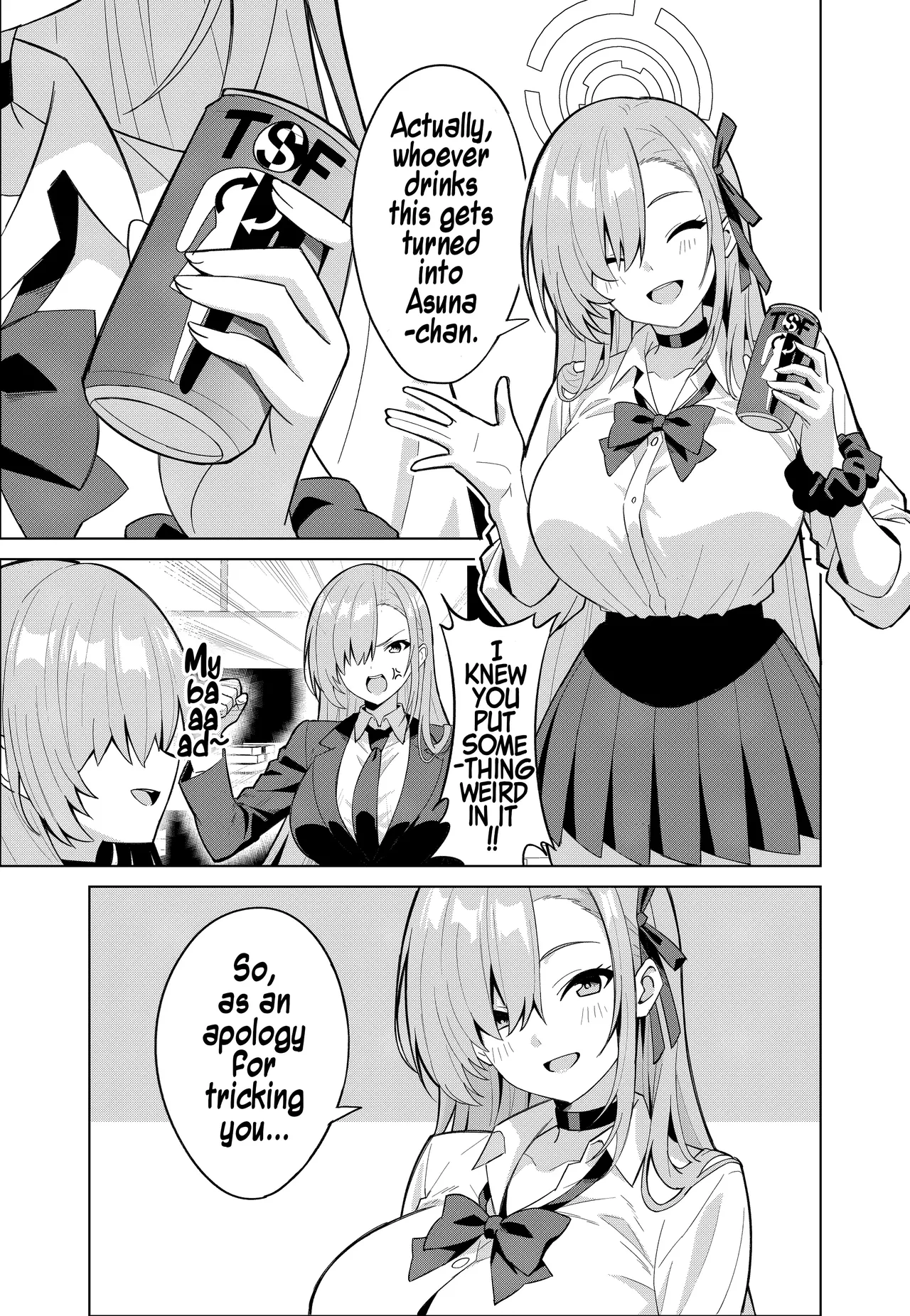 Asuna Change — preview page 11