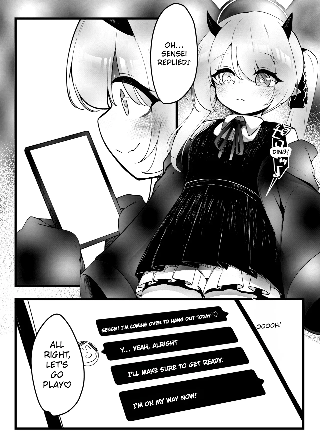 Seiyoku Tsuyotsuyo Succubus Ibuki ga Maso Sensei o Ijime Tsukusu Hanashi | The Story of the Insatiable Succubus Ibuki Bullying a Maso-Sensei to the Extreme — preview page 3