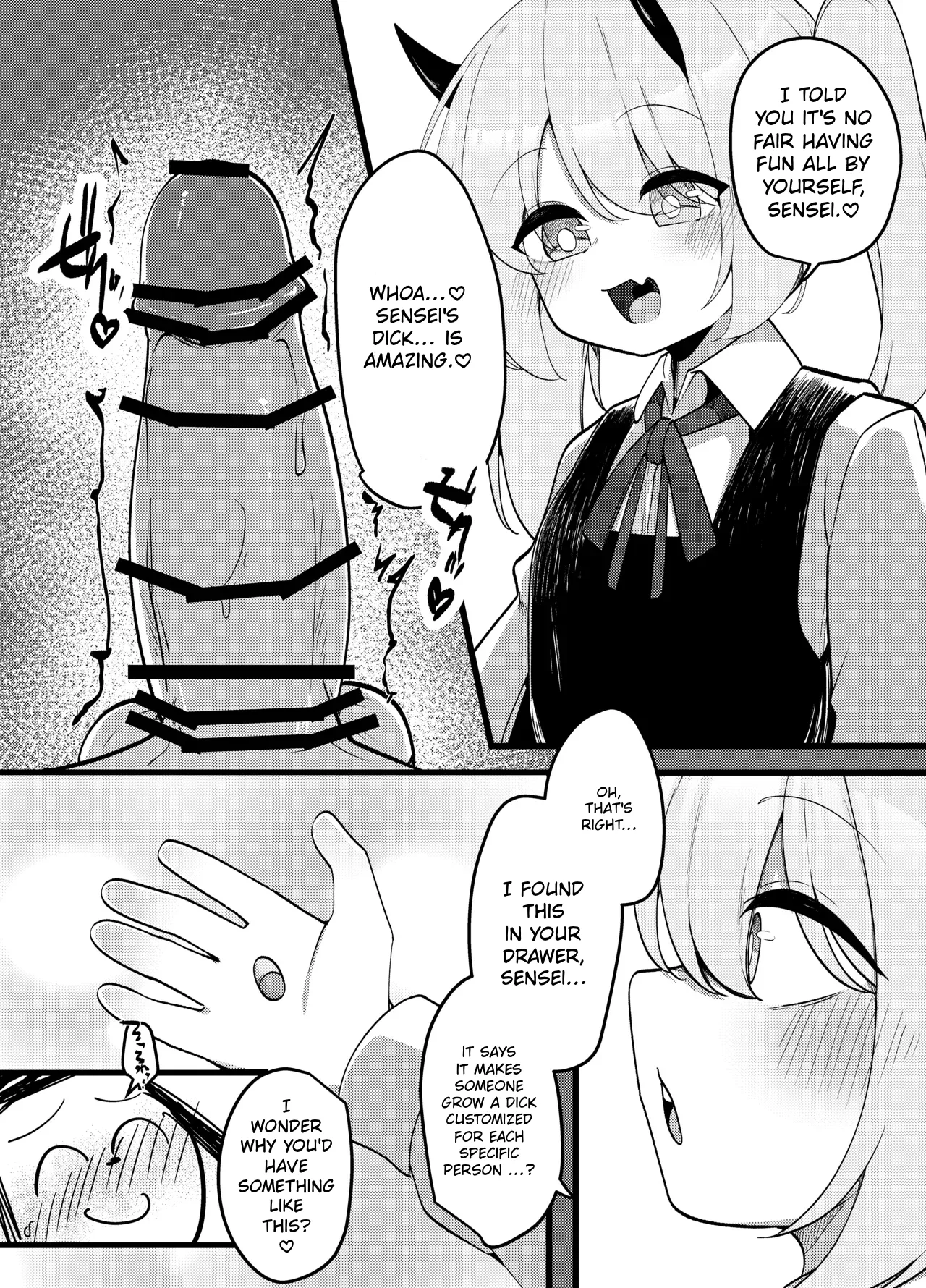 Seiyoku Tsuyotsuyo Succubus Ibuki ga Maso Sensei o Ijime Tsukusu Hanashi | The Story of the Insatiable Succubus Ibuki Bullying a Maso-Sensei to the Extreme — preview page 19