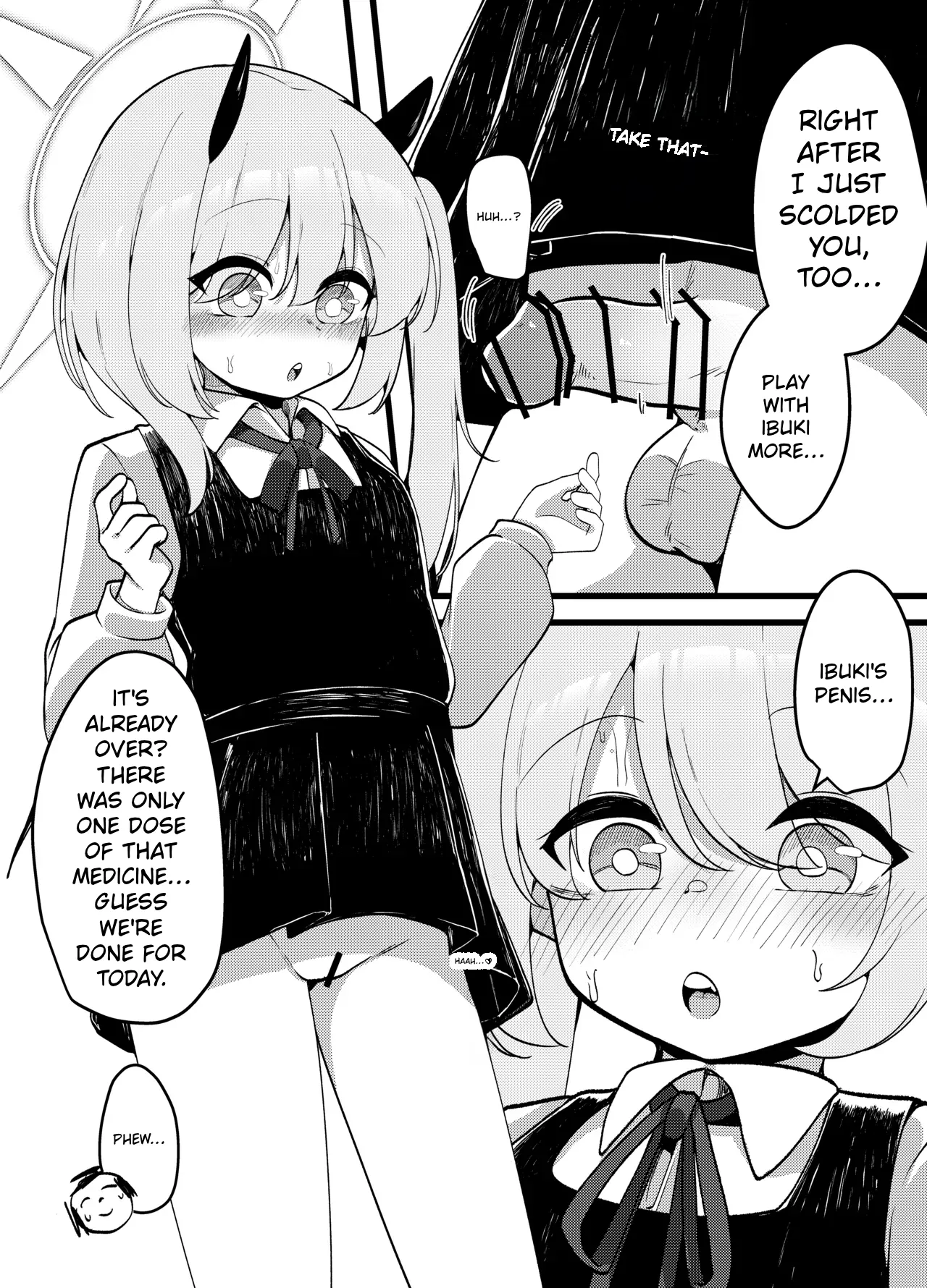 Seiyoku Tsuyotsuyo Succubus Ibuki ga Maso Sensei o Ijime Tsukusu Hanashi | The Story of the Insatiable Succubus Ibuki Bullying a Maso-Sensei to the Extreme – Chapter 1 – page 25