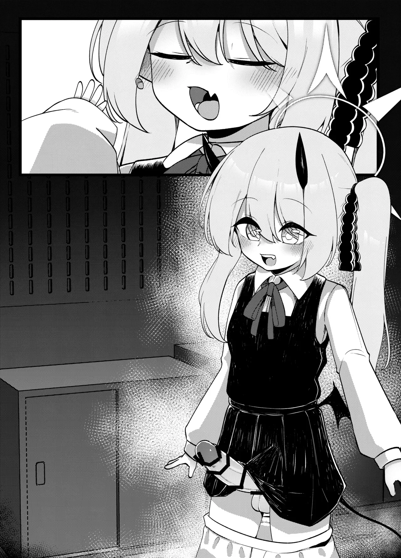 Seiyoku Tsuyotsuyo Succubus Ibuki ga Maso Sensei o Ijime Tsukusu Hanashi | The Story of the Insatiable Succubus Ibuki Bullying a Maso-Sensei to the Extreme – Chapter 1 – page 51