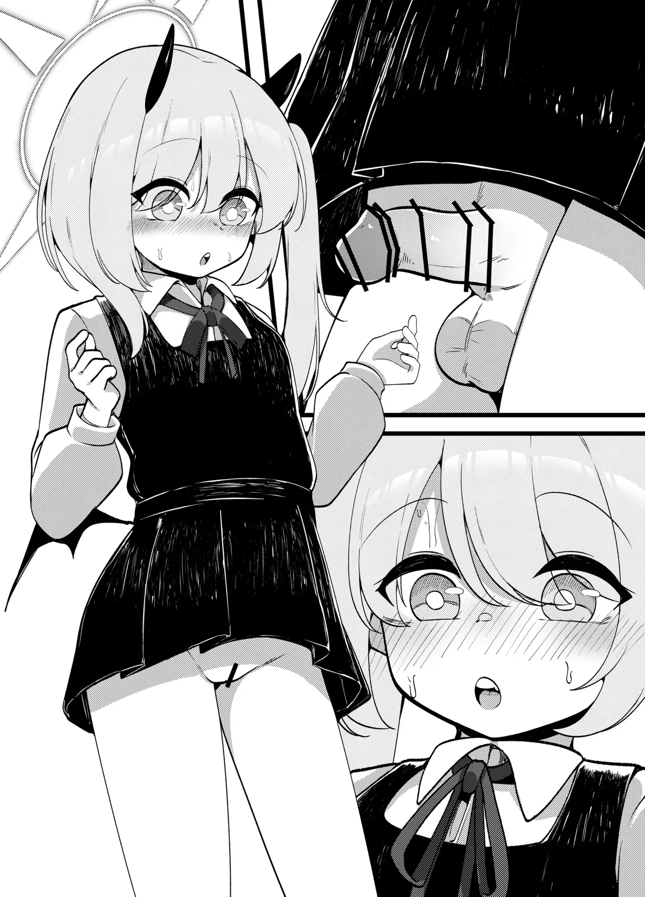 Seiyoku Tsuyotsuyo Succubus Ibuki ga Maso Sensei o Ijime Tsukusu Hanashi | The Story of the Insatiable Succubus Ibuki Bullying a Maso-Sensei to the Extreme – Chapter 1 – page 56