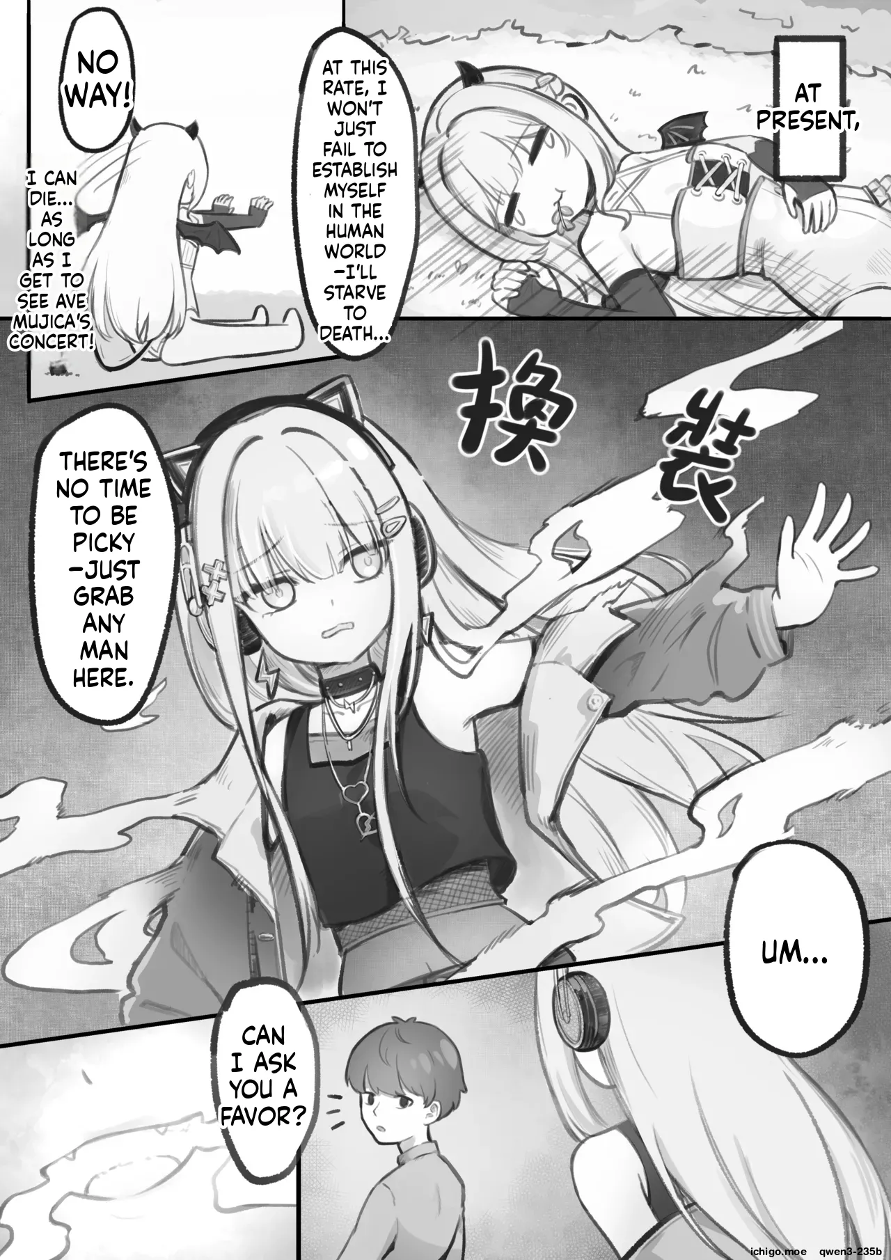 The Hungry Succubus’s Food Hunt — preview page 3