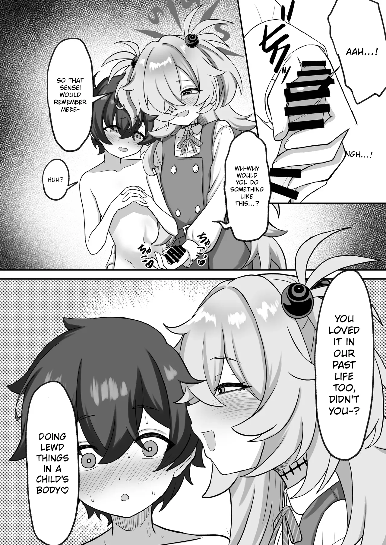 Shota ni Sarete Sensei ga Kanoe ni Buchi Okasareru. | Sensei gets transformed into a shota and brutally raped by Konoe — preview page 8