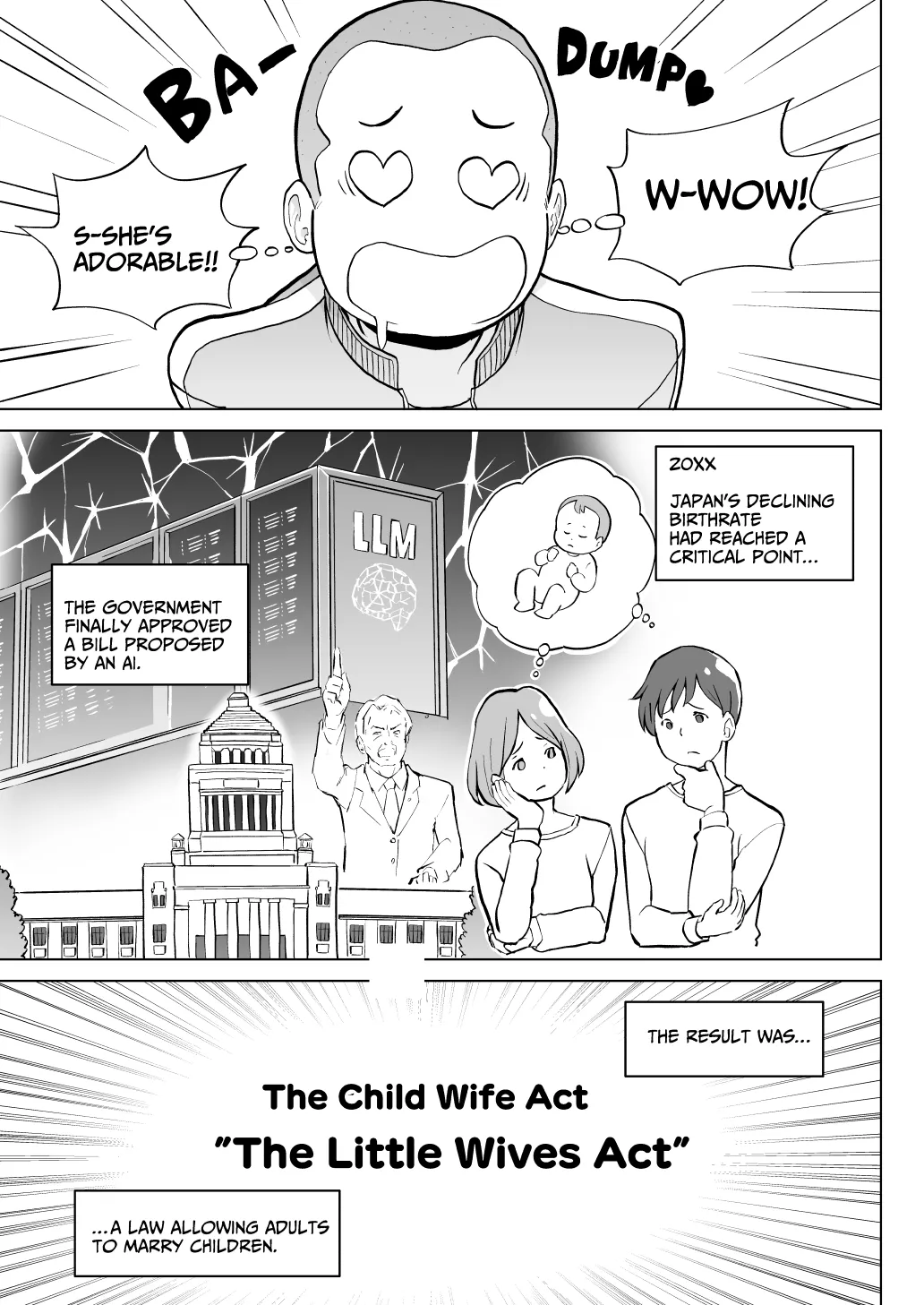Kodomo Wife-chans! Third time’s the charm! | Little Wives! Third time’s the charm! — preview page 6