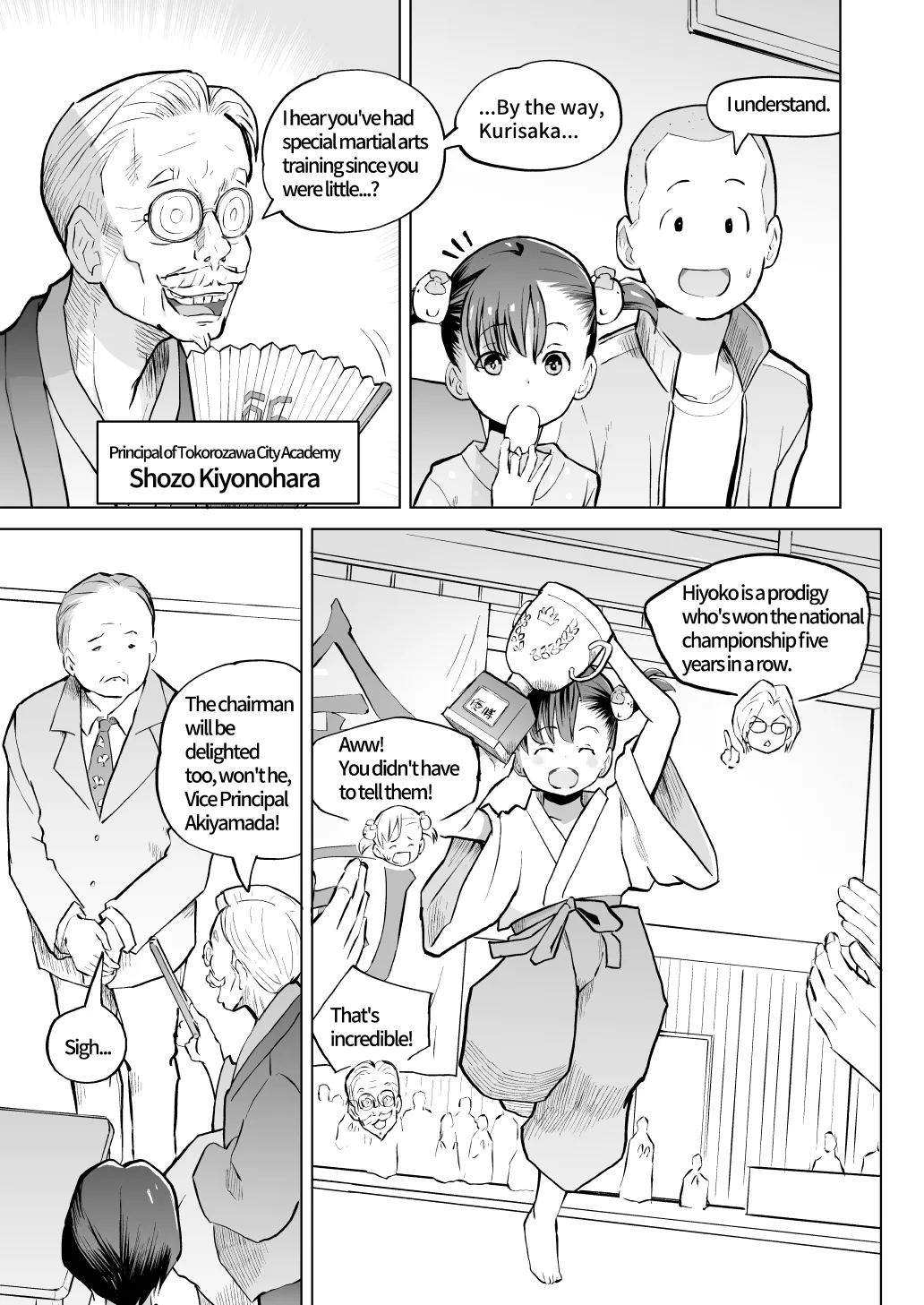 Kodomo Wife-chans! Third time’s the charm! | Little Wives! Third time’s the charm! – Chapter 1 – page 55