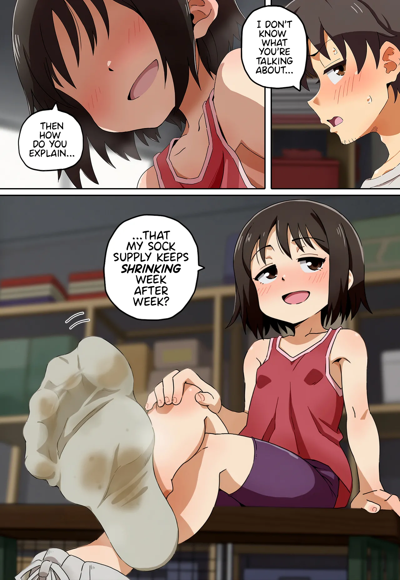 My Sister’s Perfect Feet Book 2 Ep. 1-20 – Chapter 1 – page 36