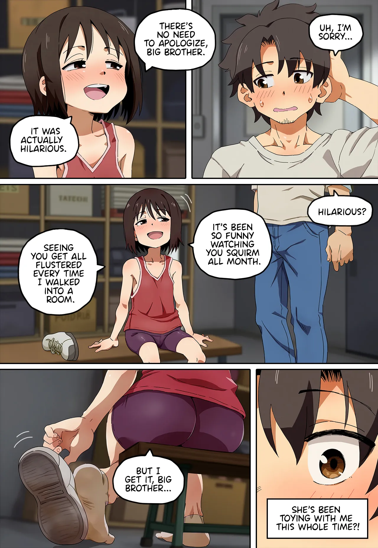 My Sister’s Perfect Feet Book 2 Ep. 1-20 – Chapter 1 – page 37