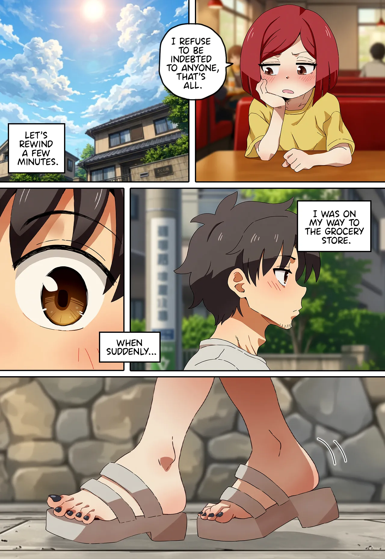 My Sister’s Perfect Feet Book 2 Ep. 1-20 – Chapter 1 – page 77
