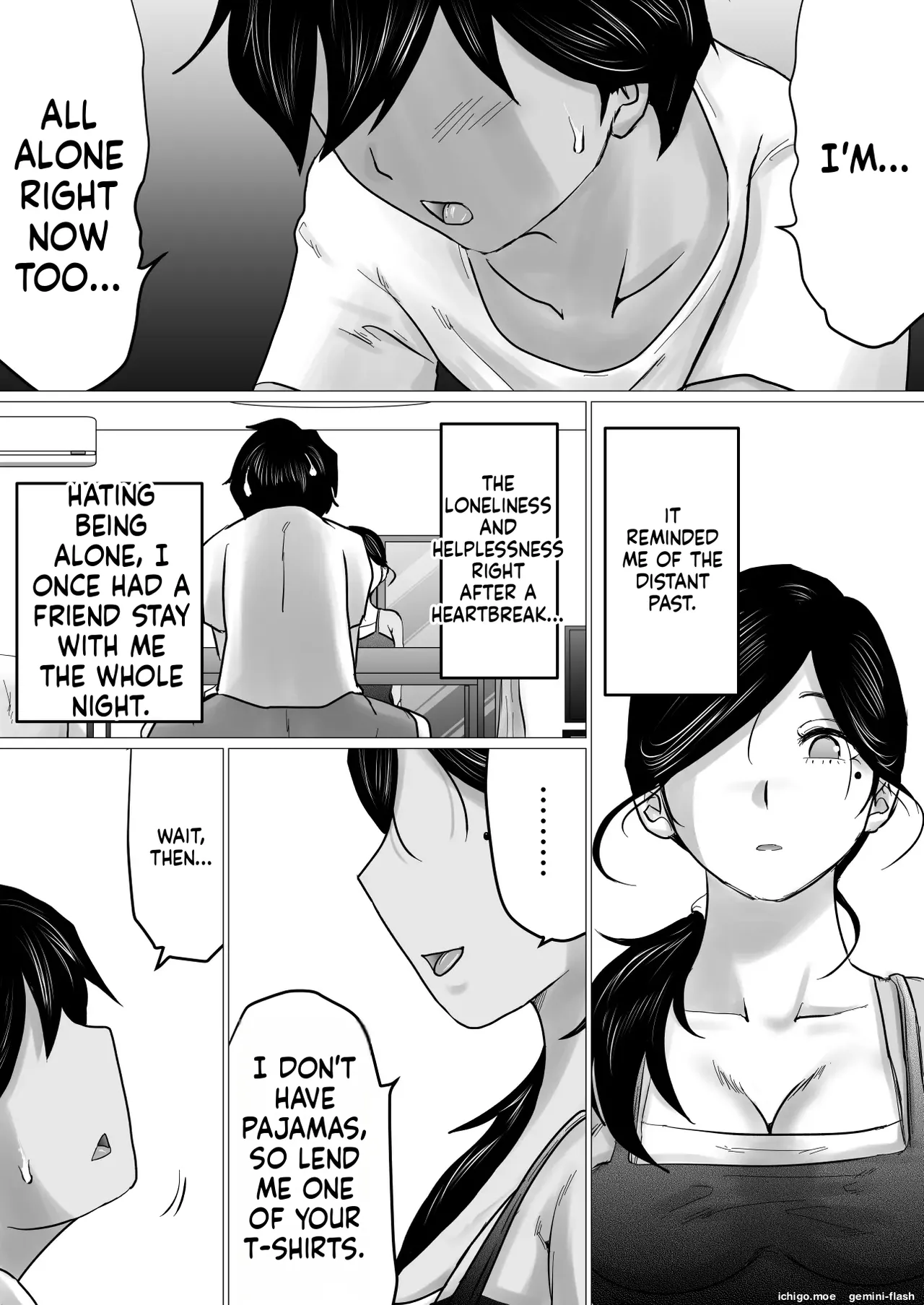 This Is The Story Of A Mother Who Ends Up Comforting Her Heartbroken Son With Her Body. — preview page 12