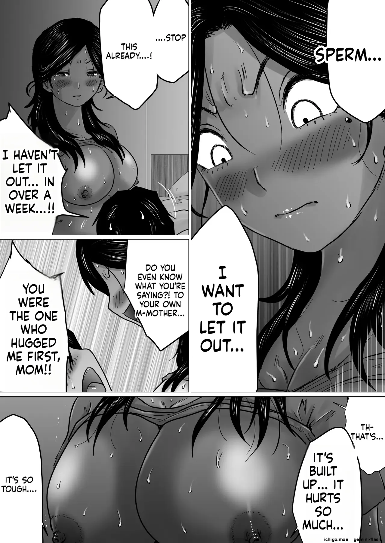 This Is The Story Of A Mother Who Ends Up Comforting Her Heartbroken Son With Her Body. – Chapter 1 – page 24
