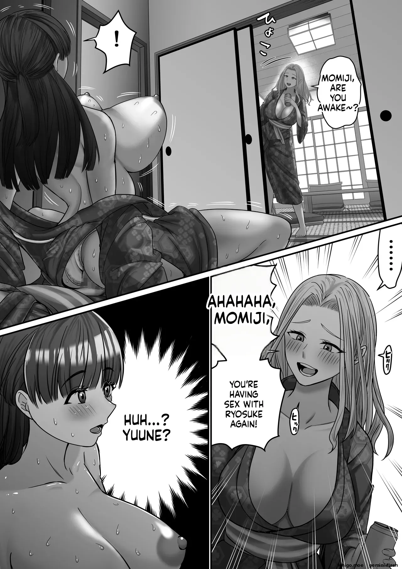 Jibun no Kanojo to Machigaete Tomodachi no Kanojo to Sex suru Hanashi 1 & 2 – Chapter 1 – page 36