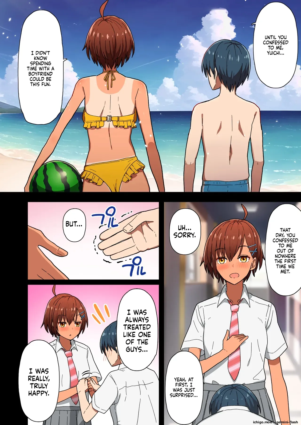 Shuugaku Ryokou, Kanojo Ubarareru Nettaiya Soushuuhen — preview page 9