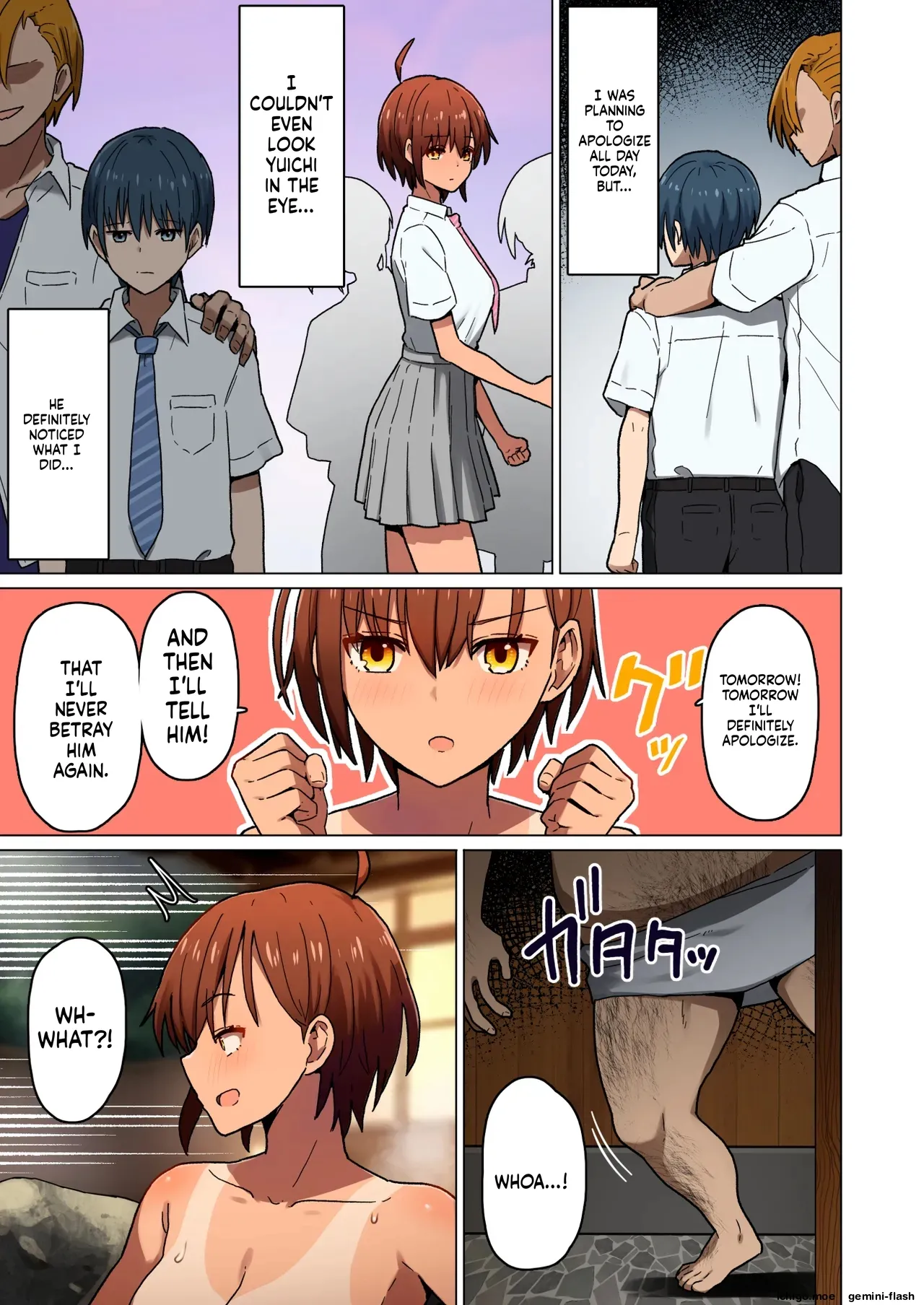 Shuugaku Ryokou, Kanojo Ubarareru Nettaiya Soushuuhen – Chapter 1 – page 50