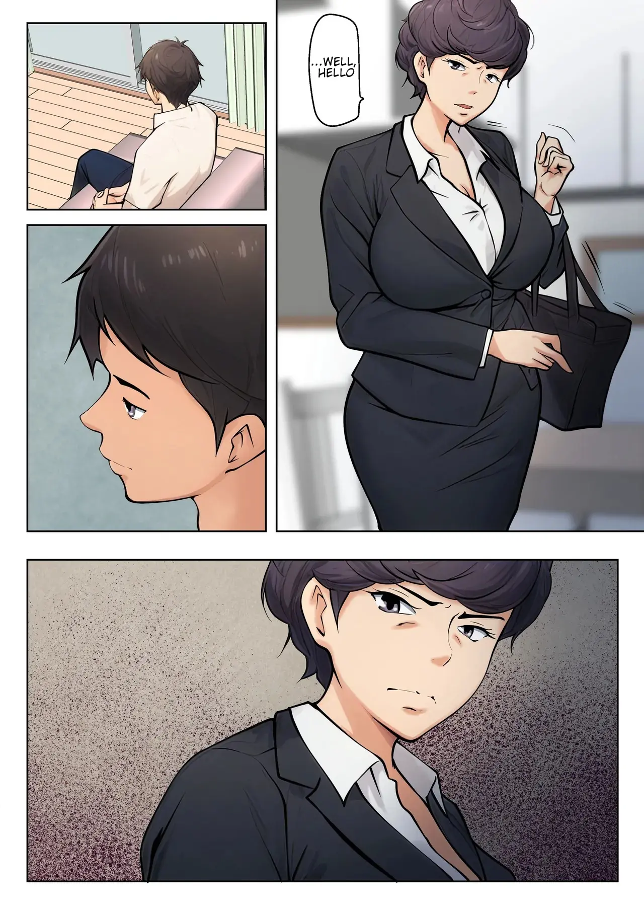 I guess I have no choice but to have sex with my mom. — preview page 4