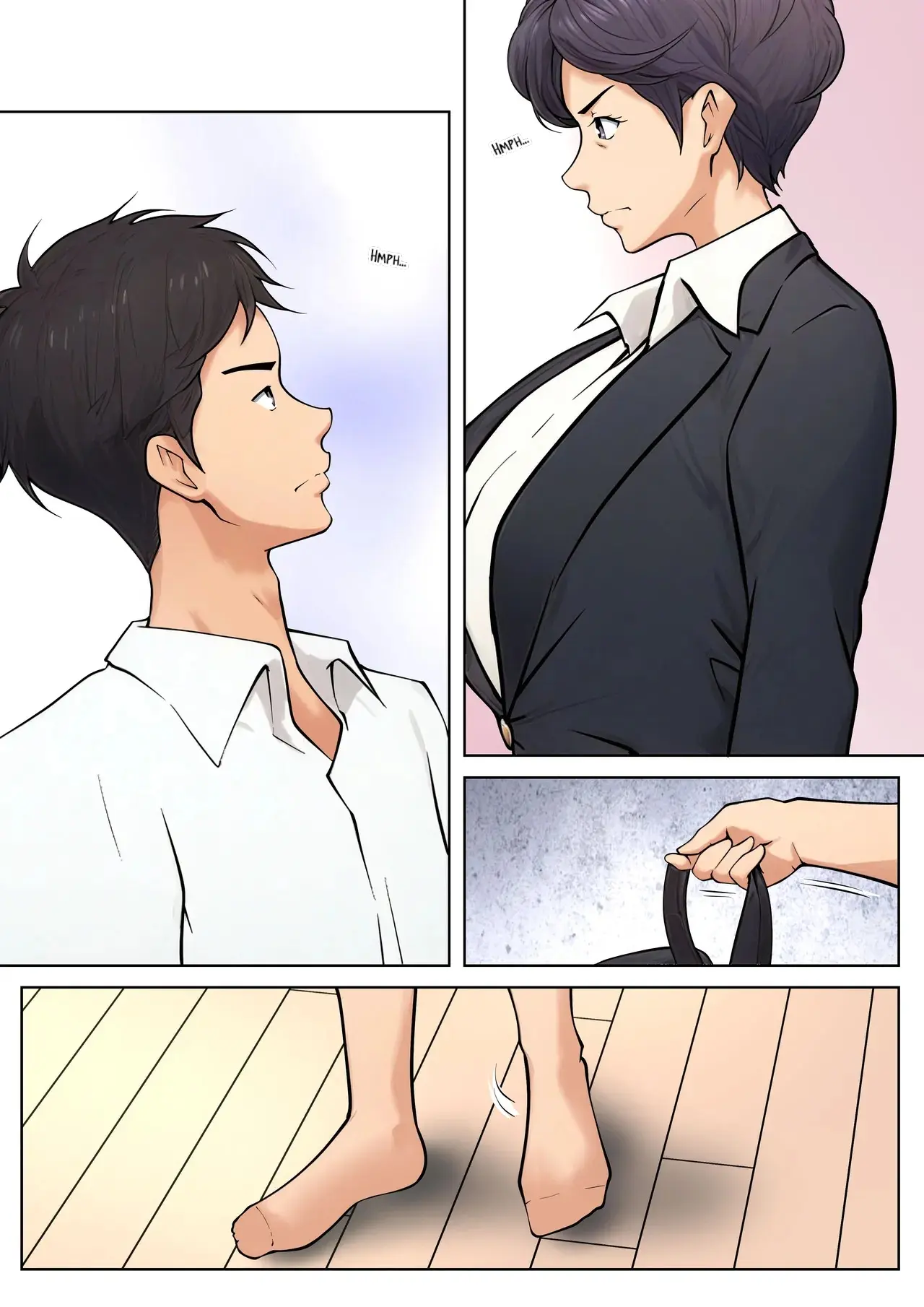 I guess I have no choice but to have sex with my mom. — preview page 6
