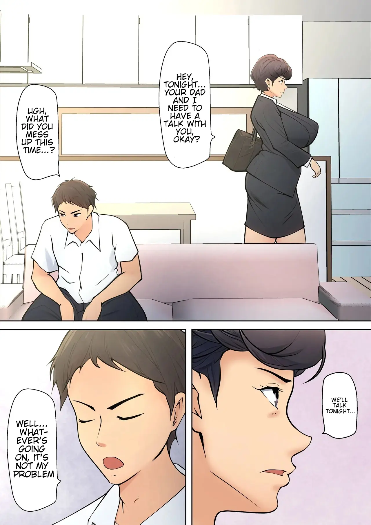I guess I have no choice but to have sex with my mom. — preview page 7