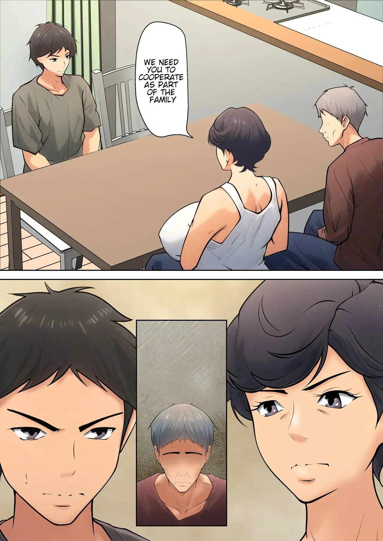 I guess I have no choice but to have sex with my mom. — preview page 12