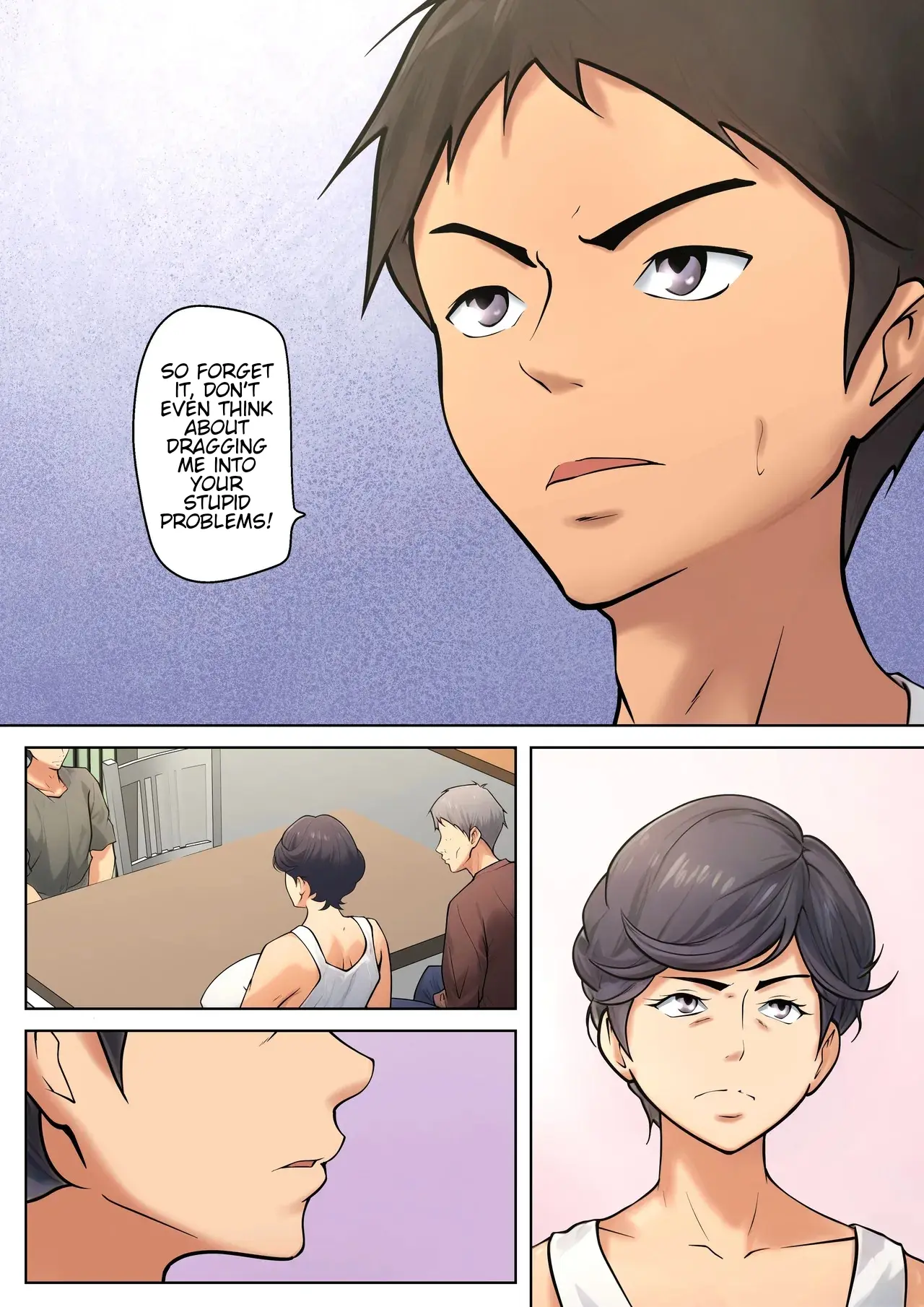 I guess I have no choice but to have sex with my mom. — preview page 14