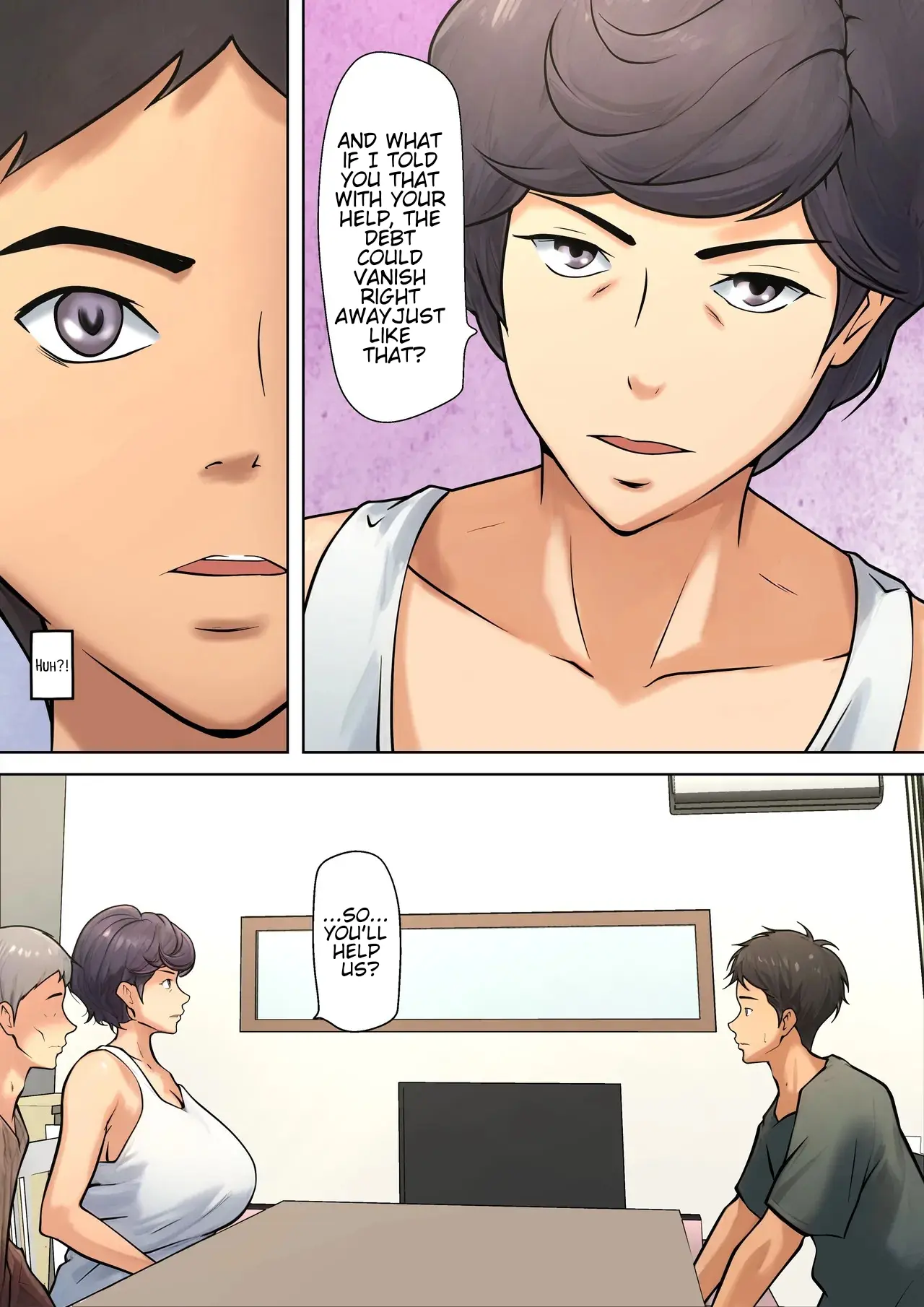 I guess I have no choice but to have sex with my mom. — preview page 15