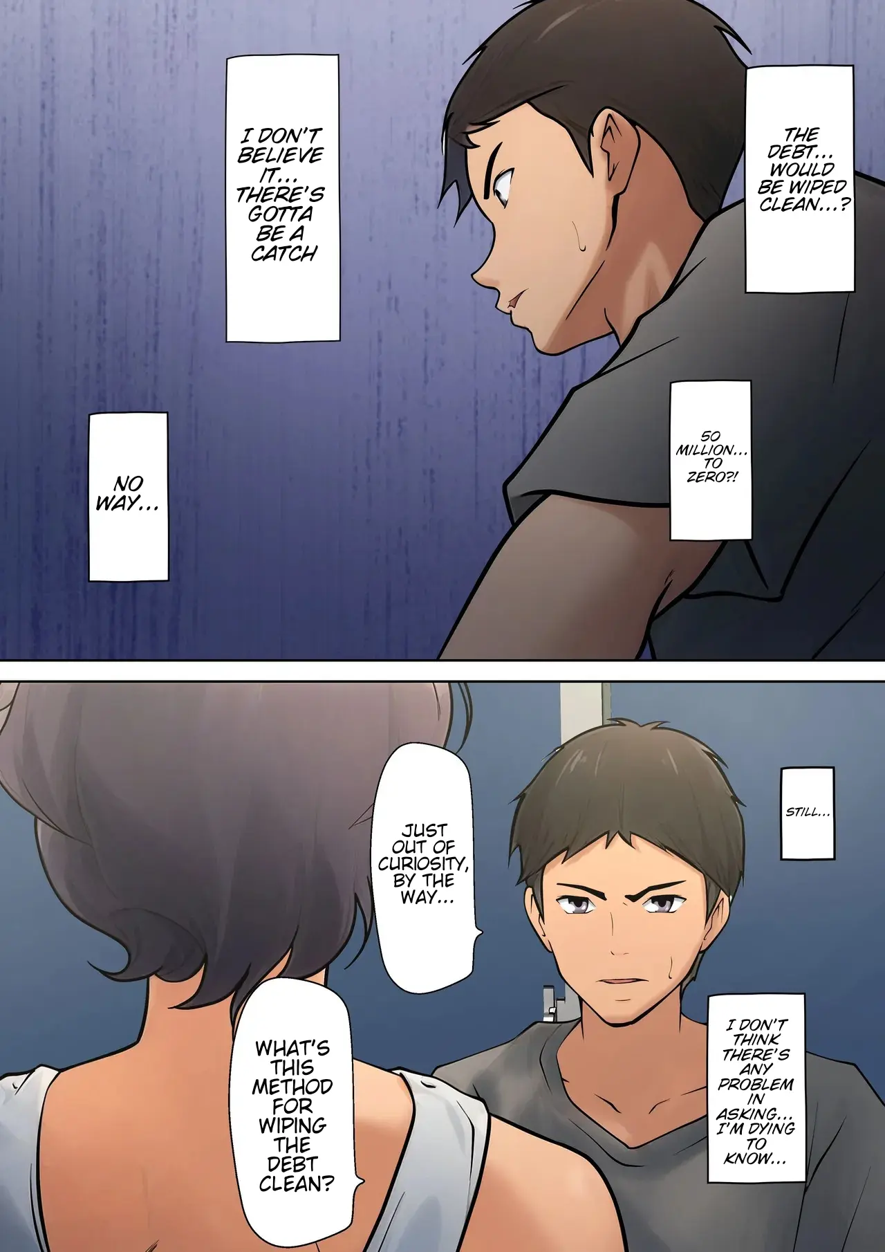 I guess I have no choice but to have sex with my mom. — preview page 16