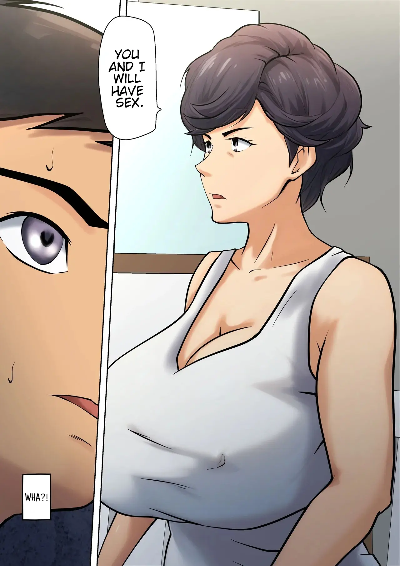 I guess I have no choice but to have sex with my mom. — preview page 17