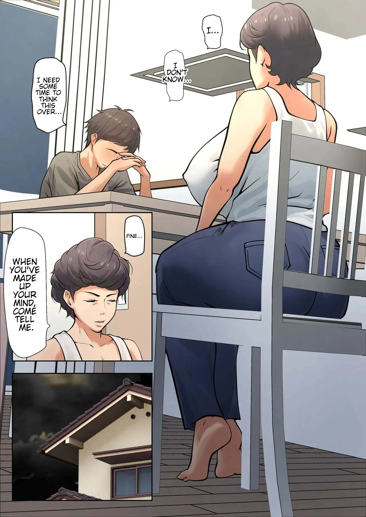 I guess I have no choice but to have sex with my mom. — preview page 20