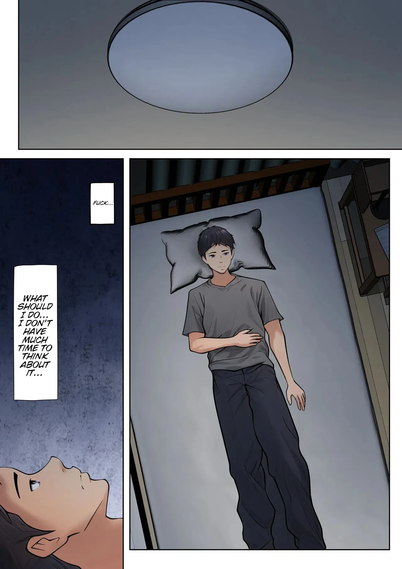 I guess I have no choice but to have sex with my mom. – Chapter 1 – page 21