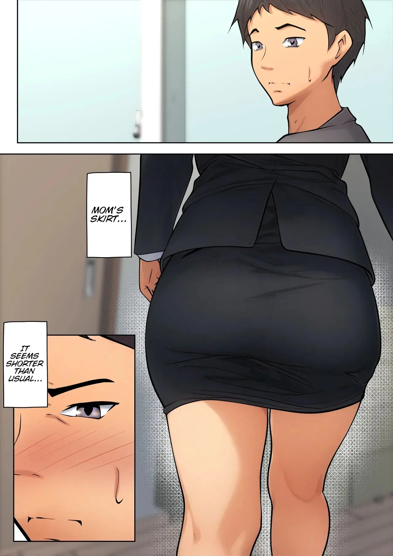 I guess I have no choice but to have sex with my mom. – Chapter 1 – page 26