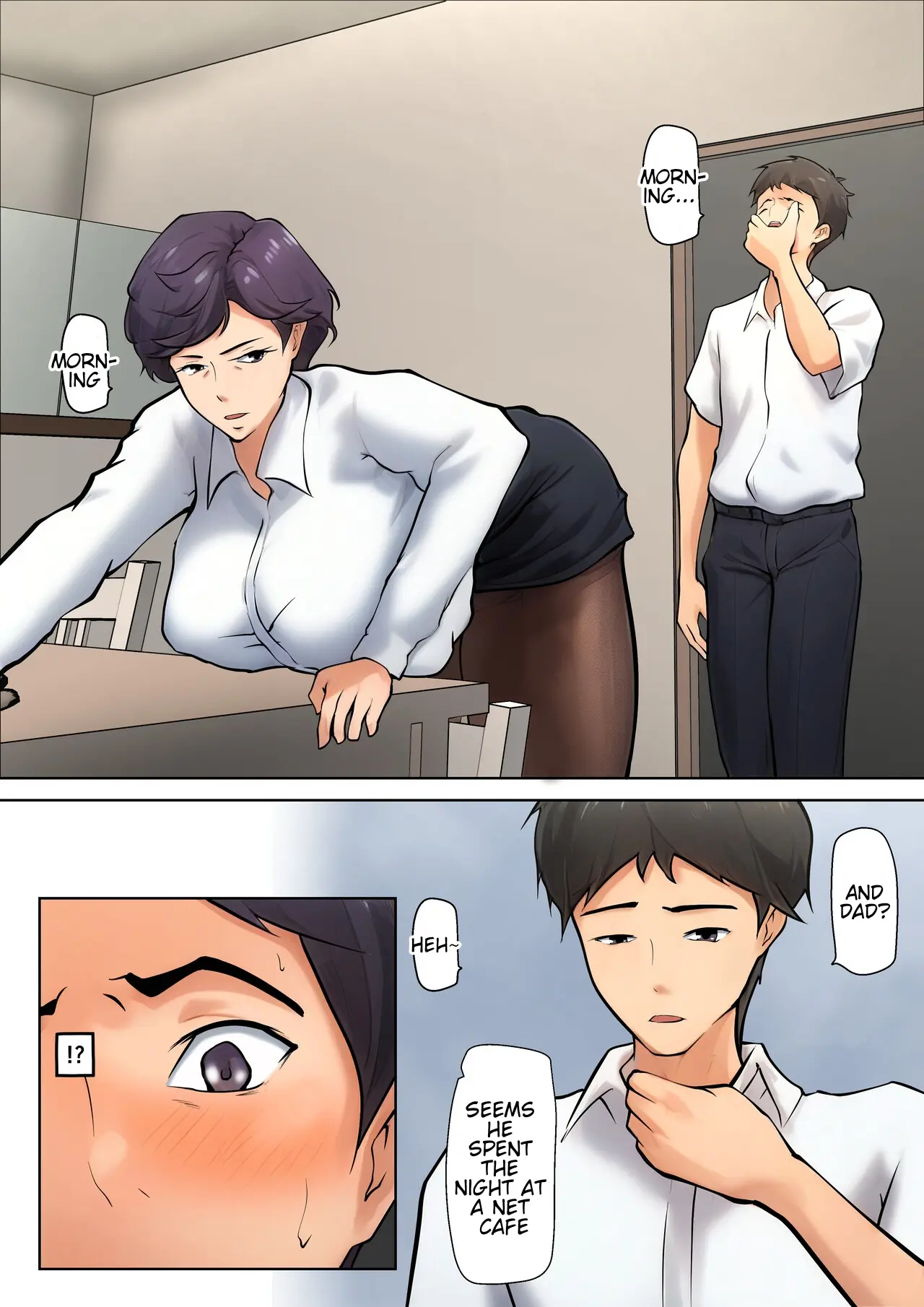 I guess I have no choice but to have sex with my mom. – Chapter 1 – page 164