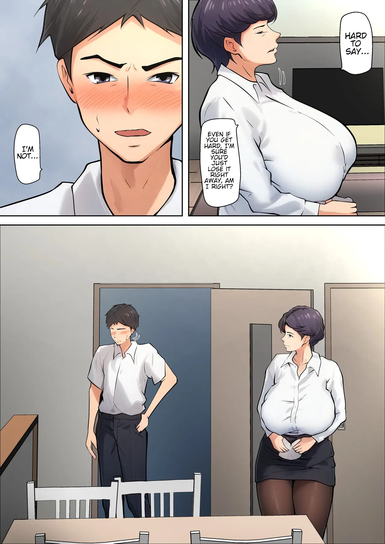 I guess I have no choice but to have sex with my mom. – Chapter 1 – page 167