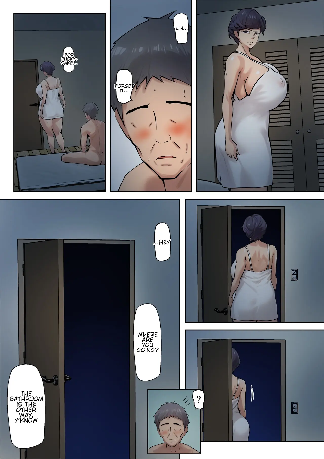 I guess I have no choice but to have sex with my mom. – Chapter 1 – page 201