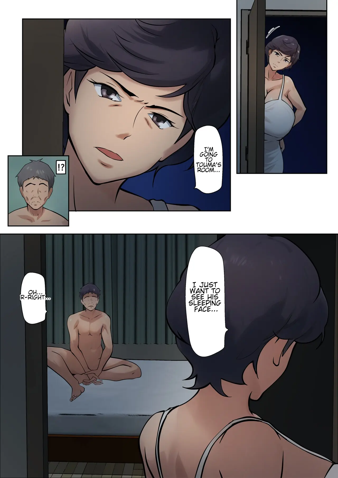 I guess I have no choice but to have sex with my mom. – Chapter 1 – page 202