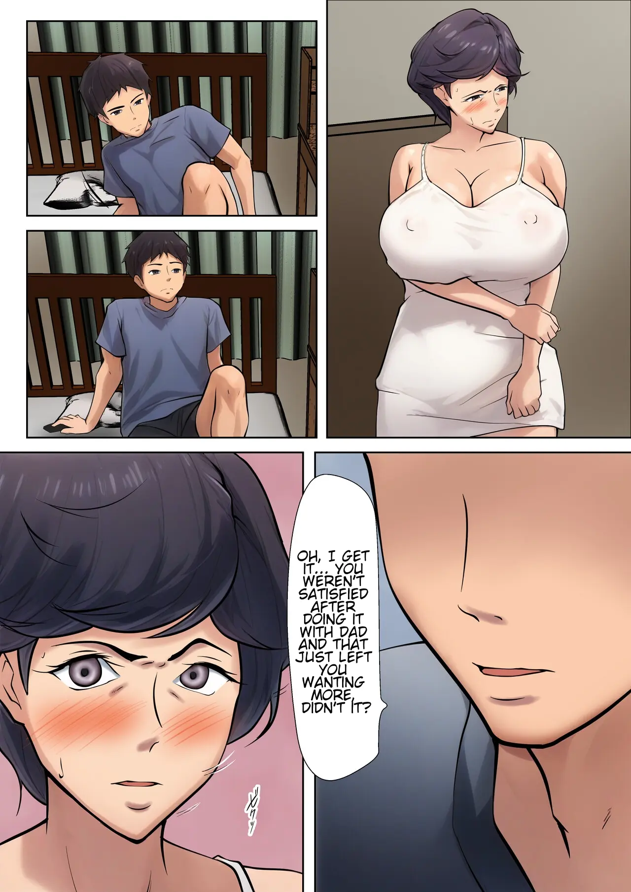 I guess I have no choice but to have sex with my mom. – Chapter 1 – page 205