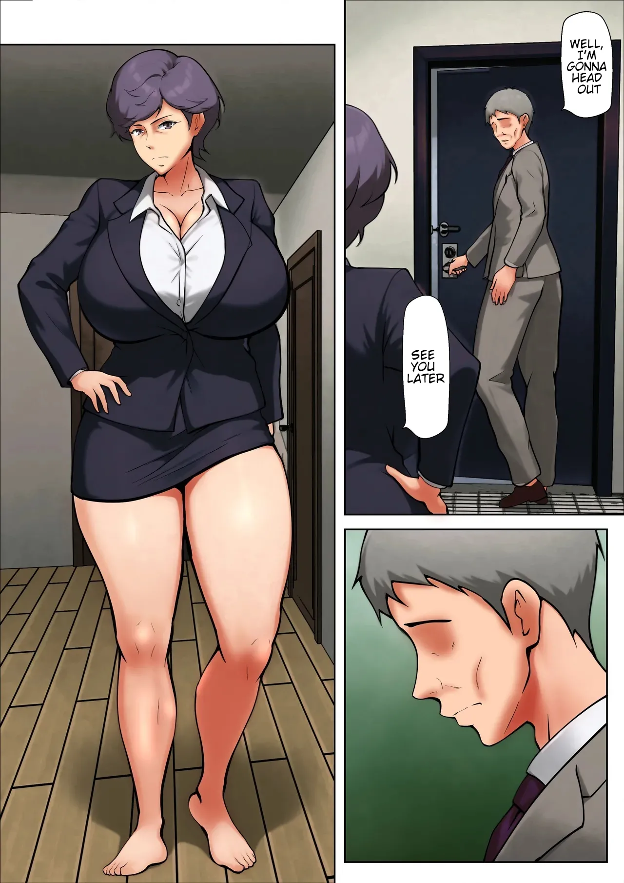 I guess I have no choice but to have sex with my mom. – Chapter 1 – page 376