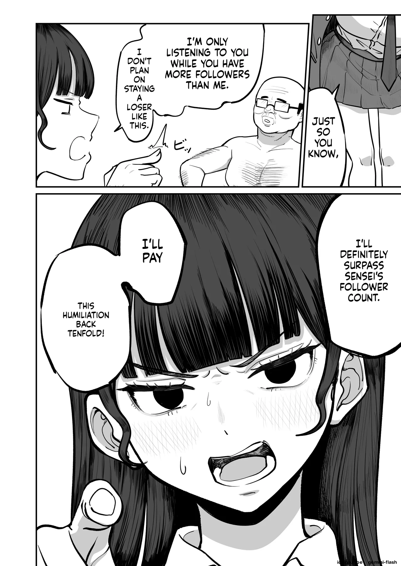 SNS Shijou Shugi no Sekai e Youkoso. ~Daininki Influencer no Omae yori Ore no Hou ga Suuji ga Aru node Okashimasu~ – Chapter 1 – page 37