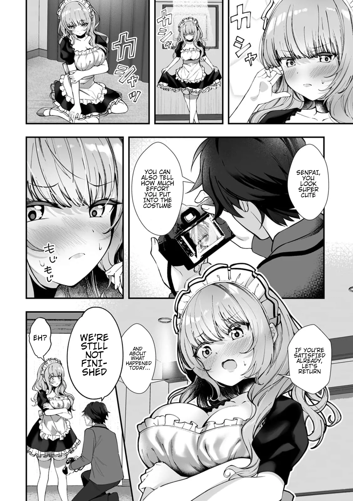 CosBare -Takabisha na Kyonyuu Joushi no “Goshujin-sama” ni Narimashita!?- — preview page 14