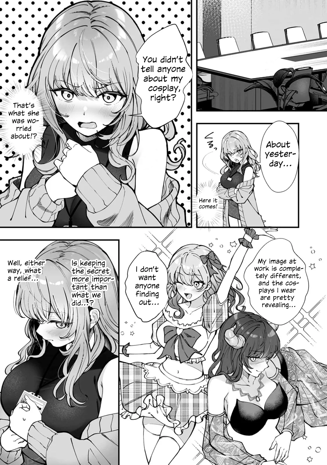 CosBare -Takabisha na Kyonyuu Joushi no “Goshujin-sama” ni Narimashita!?- – Chapter 1 – page 47