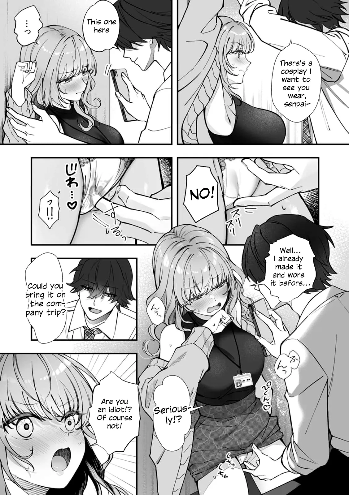 CosBare -Takabisha na Kyonyuu Joushi no “Goshujin-sama” ni Narimashita!?- – Chapter 1 – page 49