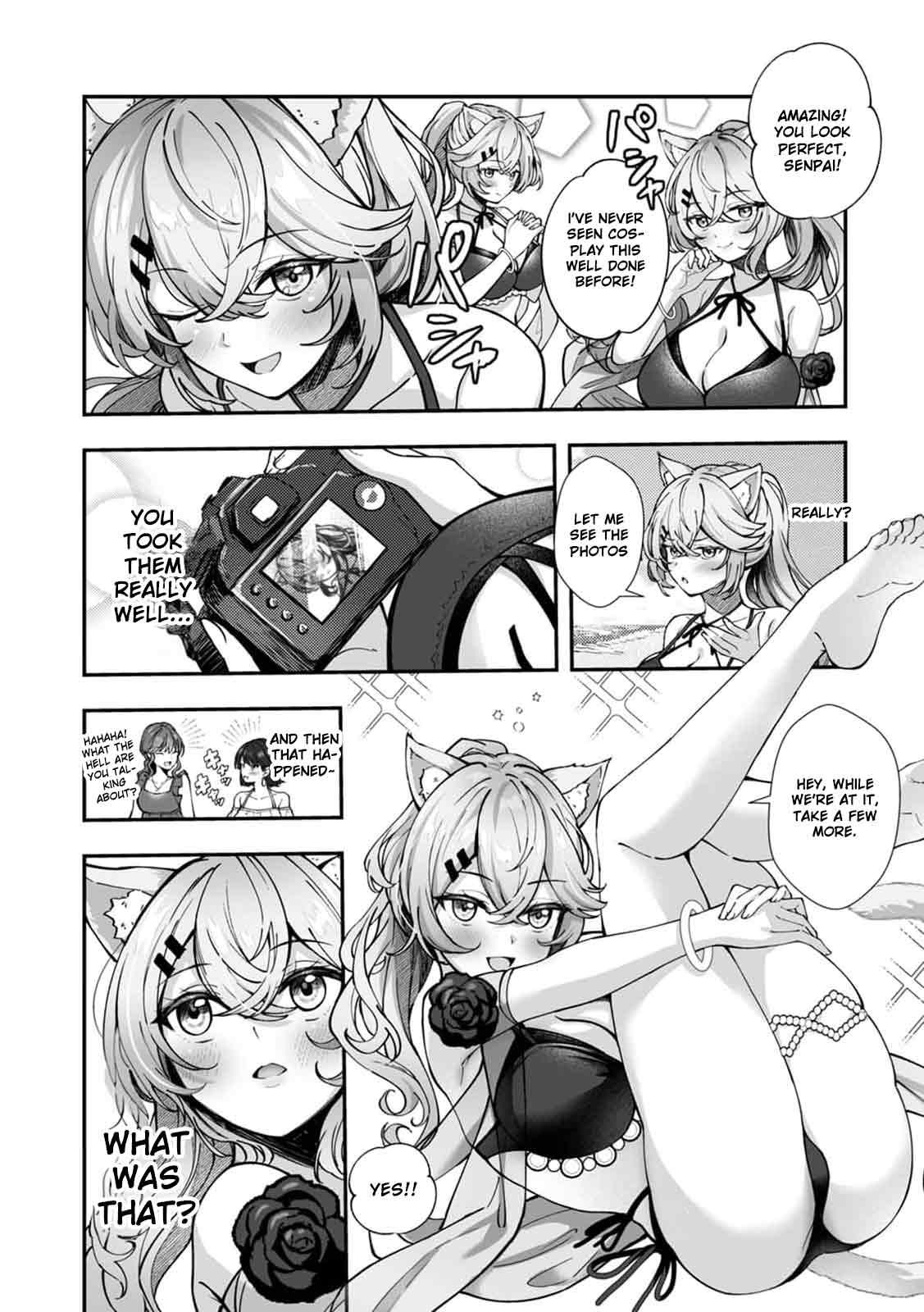 CosBare -Takabisha na Kyonyuu Joushi no “Goshujin-sama” ni Narimashita!?- – Chapter 1 – page 56